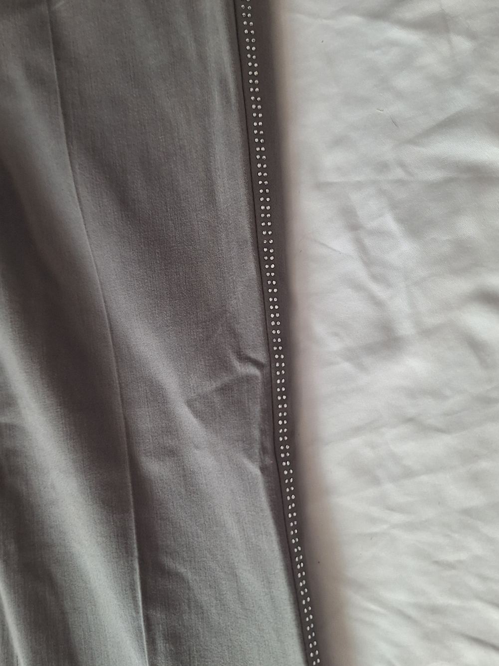 NWT Express Editor Womens Gray Dress Pants With Back Pockets Size 6 - Picture 3 of 8